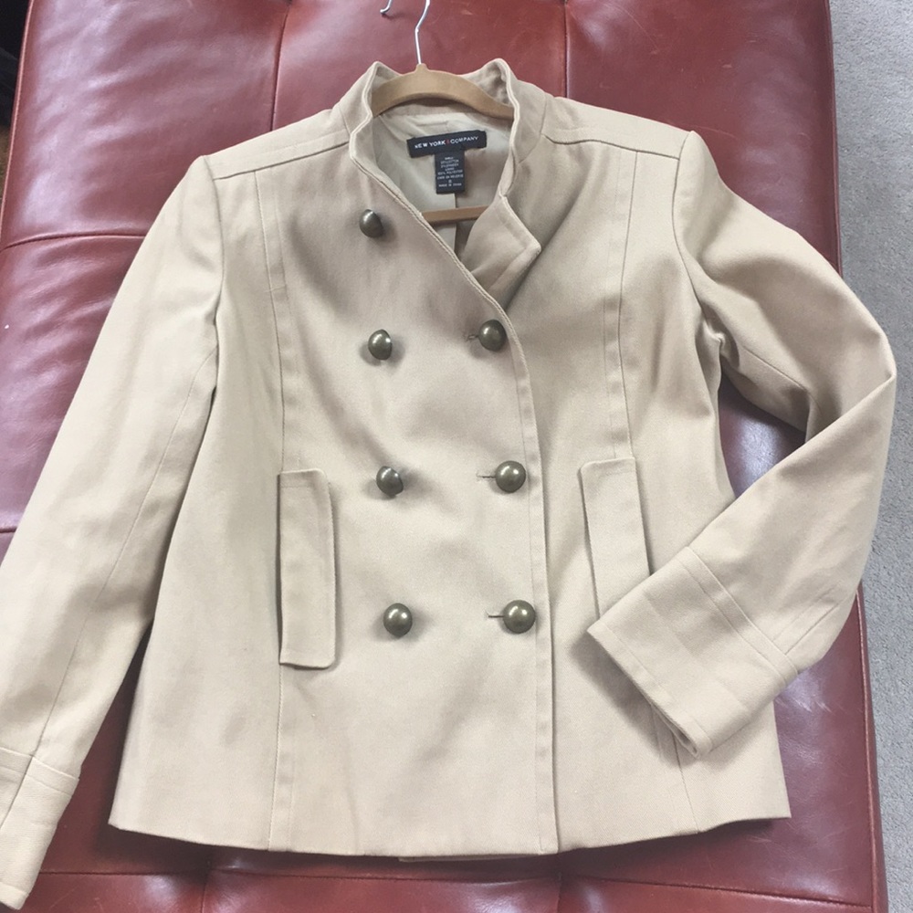 New York & Co Military Style Short Jacket